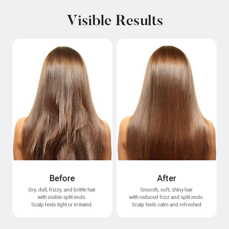 private label repairing hair care set